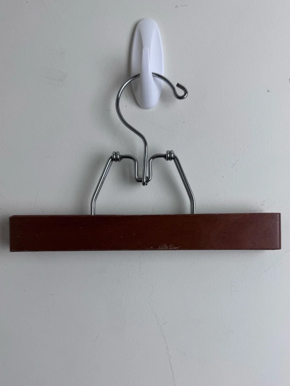 Vintage Wooden Clamp Hangers Lot of 5
